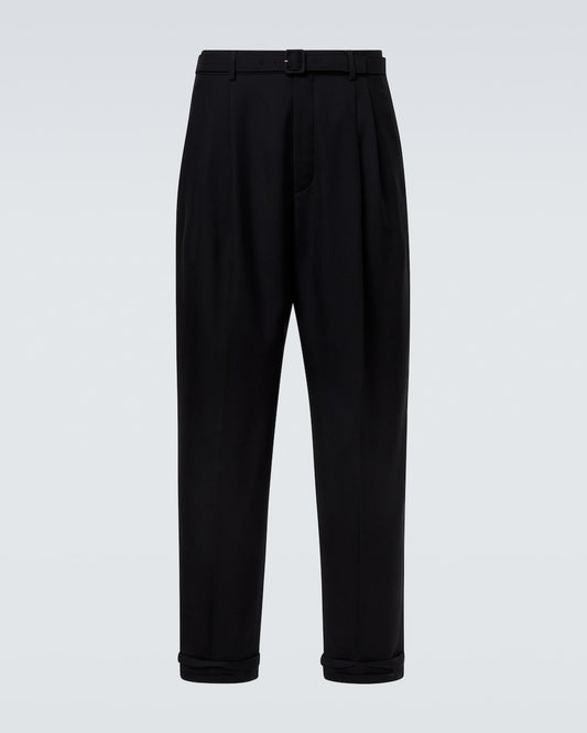 Saint Laurent Wool gabardine straight pants