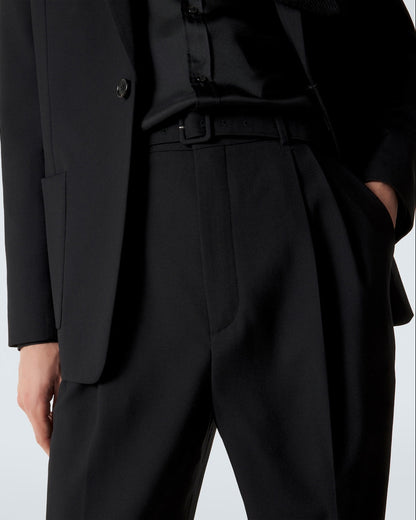 Saint Laurent Wool gabardine straight pants