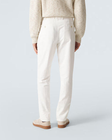 Loro Piana Carlo cotton-blend straight pants