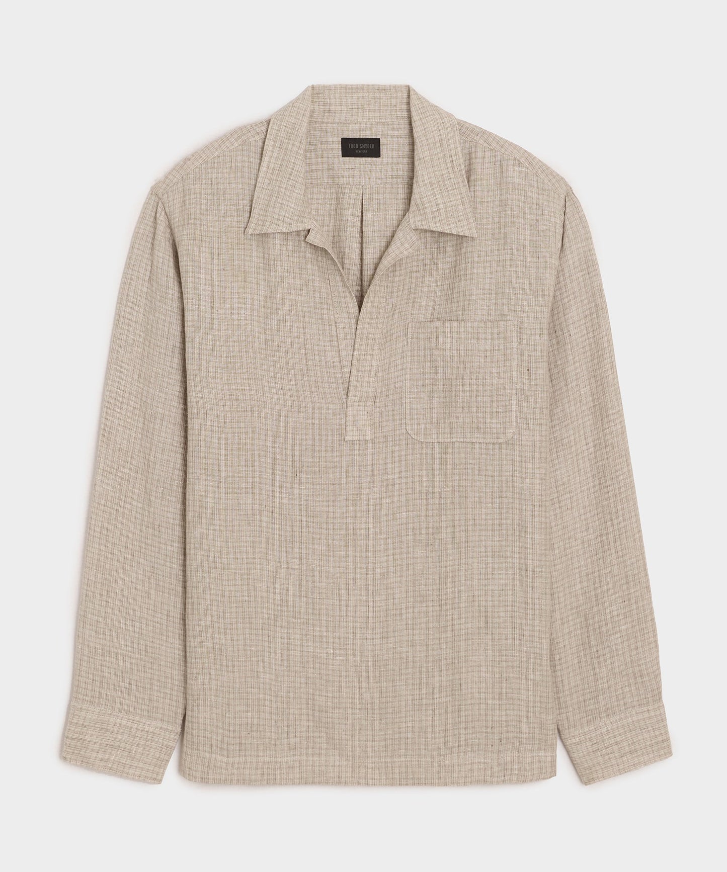 Linen Popover Shirt