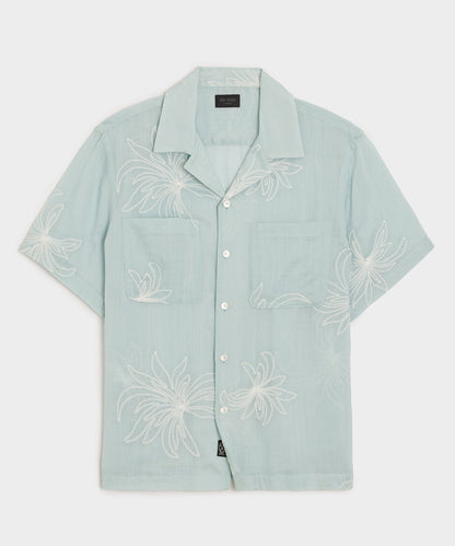 Embroidered Capri Shirt
