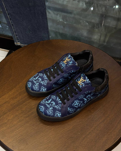 Louis Vuitton Cobalt Print Sneaker