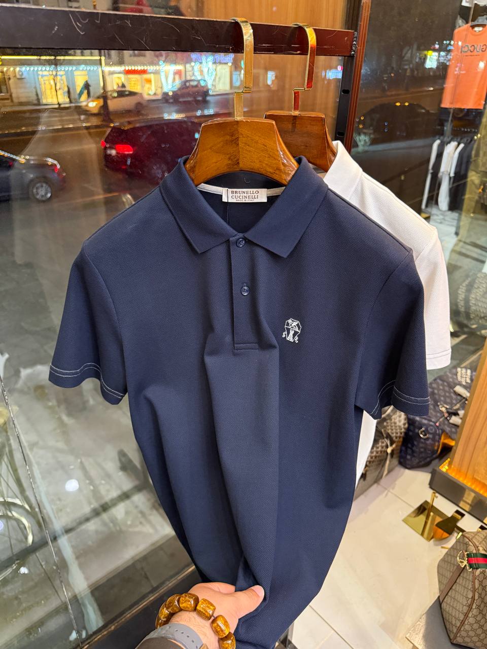 Brunello Cucinelli Piqué Polo