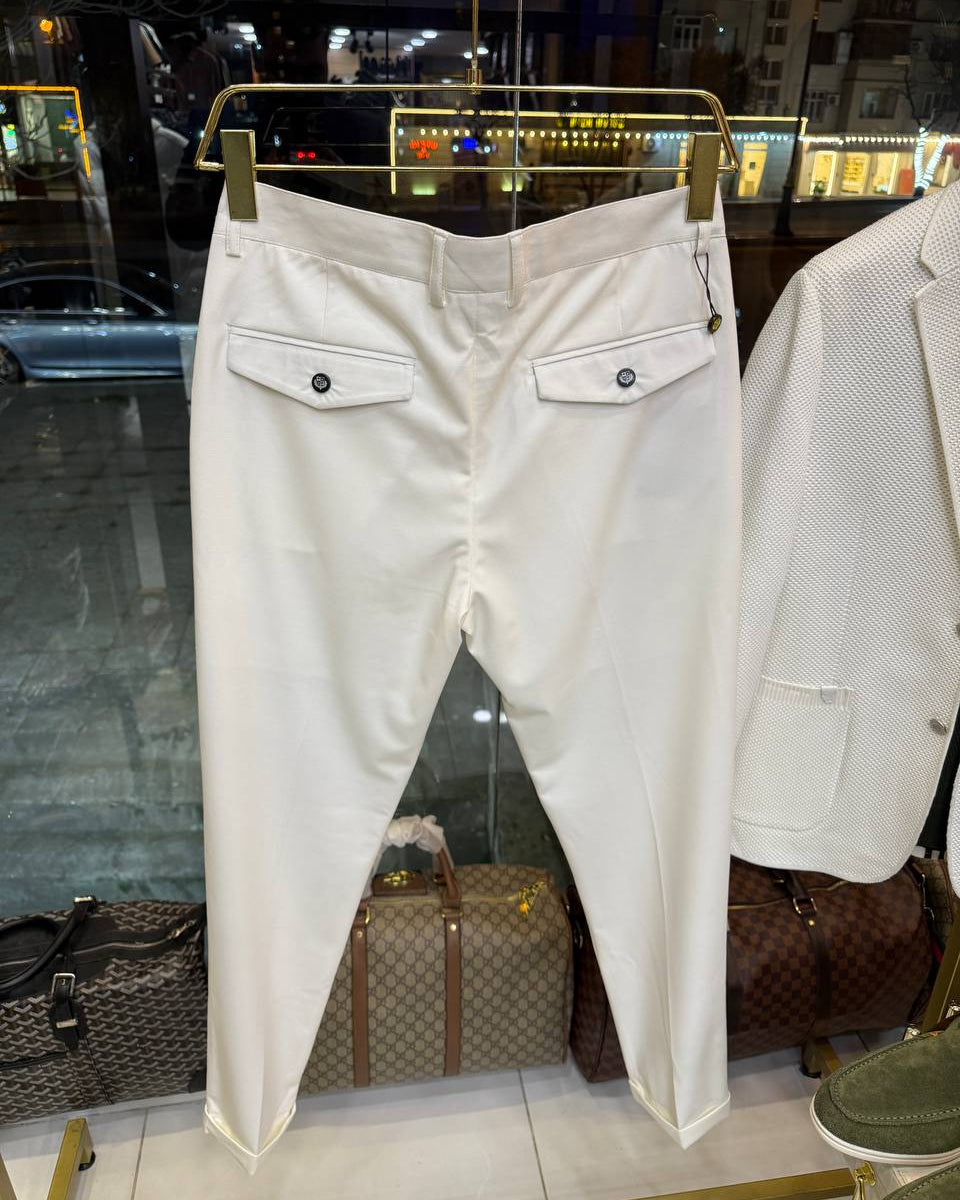 Loro Piana Taormina Pleated Trouser