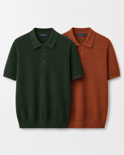 Massimo Dutti Positano Knit Polo