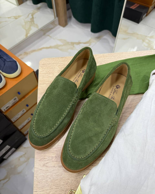 Loro Piana Amalfi Suede Loafer