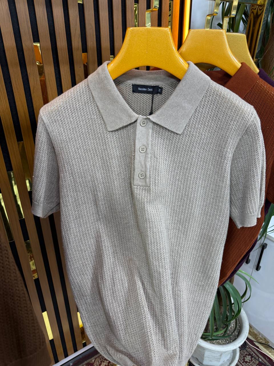 Massimo Dutti Positano Knit Polo