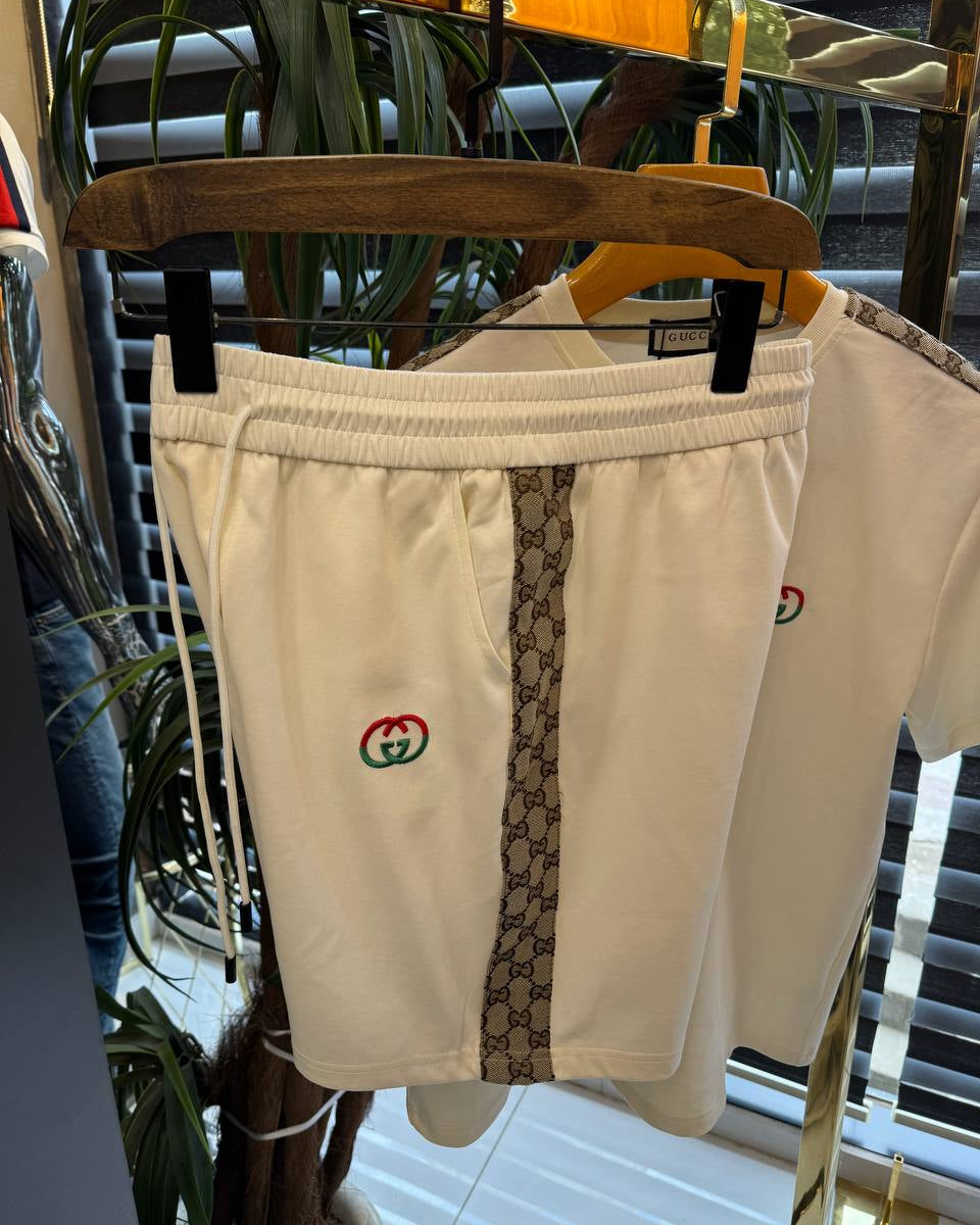 Gucci Ivory Track Short