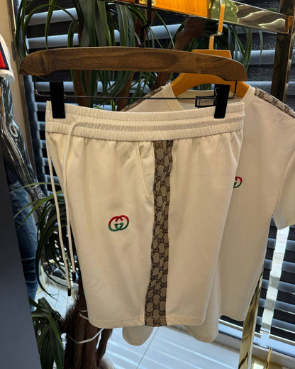 Gucci Ivory Track Short