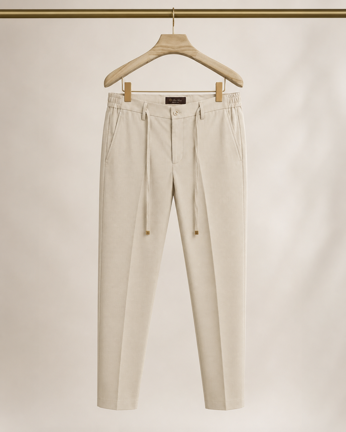 Loro Piana Capri Drawstring Trouser