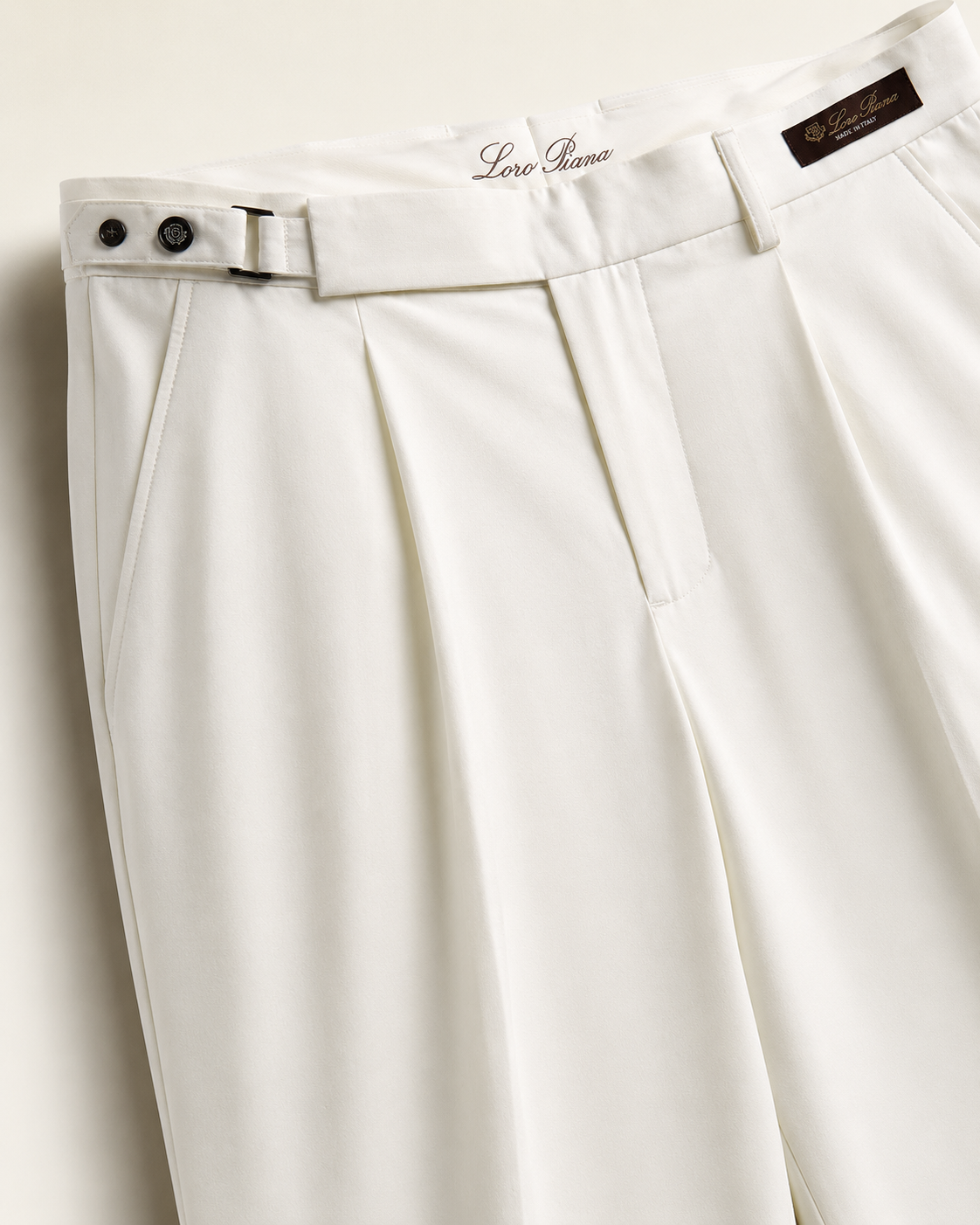 Loro Piana Taormina Pleated Trouser