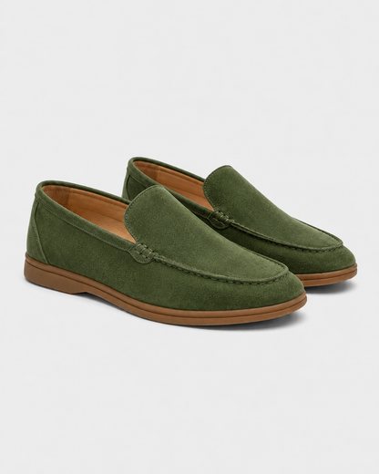 Loro Piana Amalfi Suede Loafer