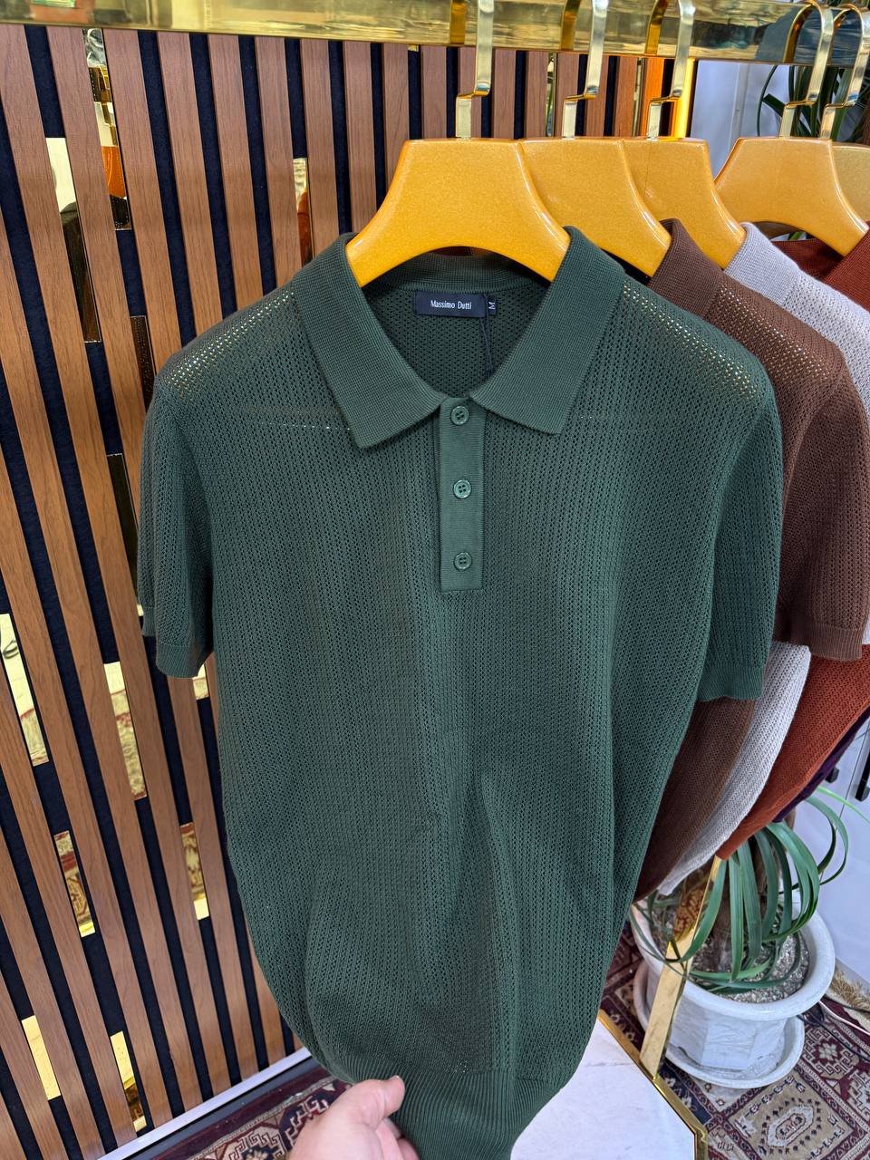Massimo Dutti Positano Knit Polo