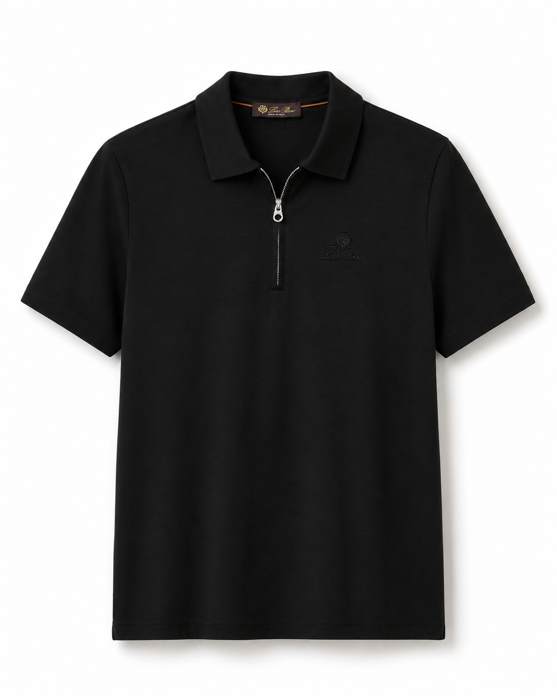 Loro Piana Sicilia Zip Polo