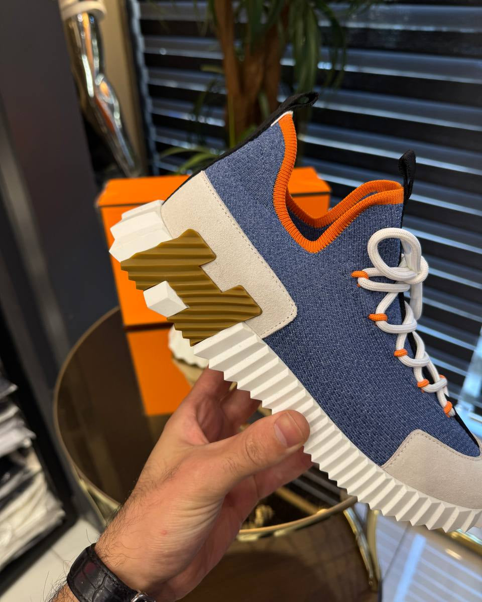 Denim Trail Sneaker Hermès