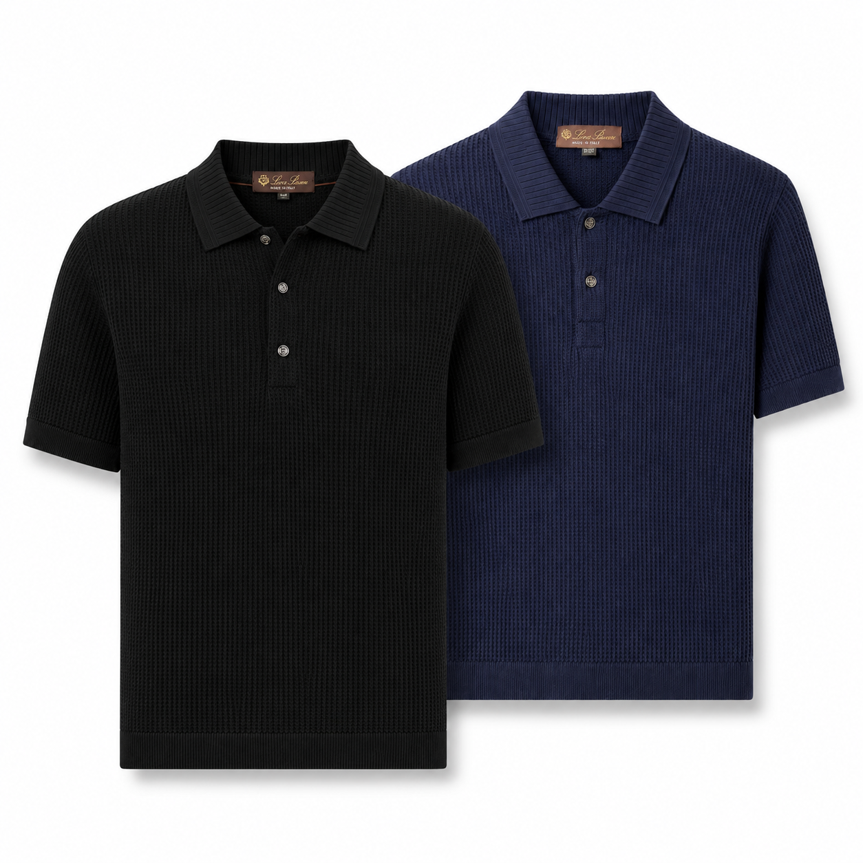 Loro Piana Urbino Waffle Polo