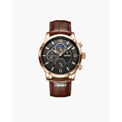 Classic Moonphase Chronograph Watch