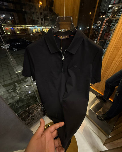 Loro Piana Sicilia Zip Polo