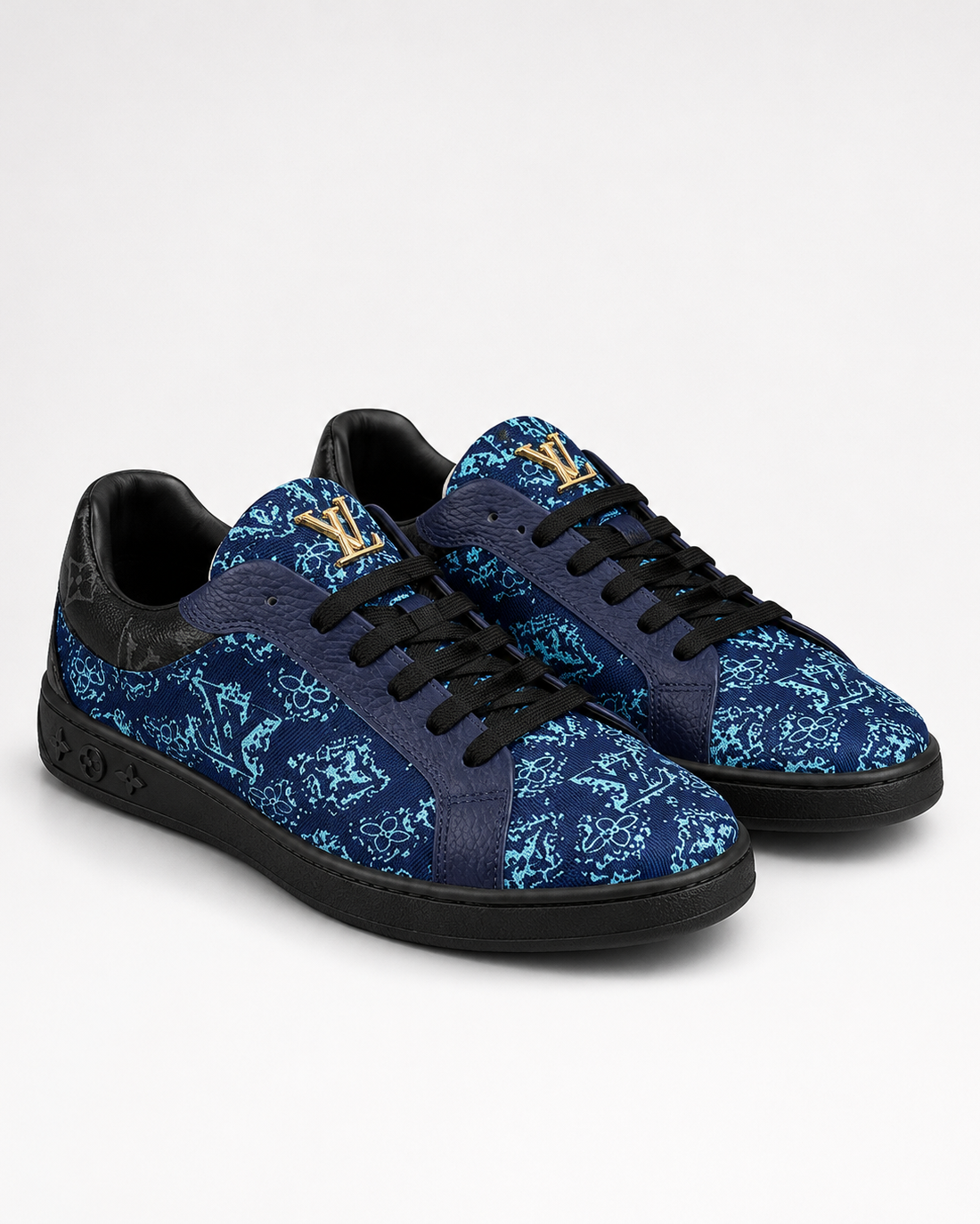 Louis Vuitton Cobalt Print Sneaker