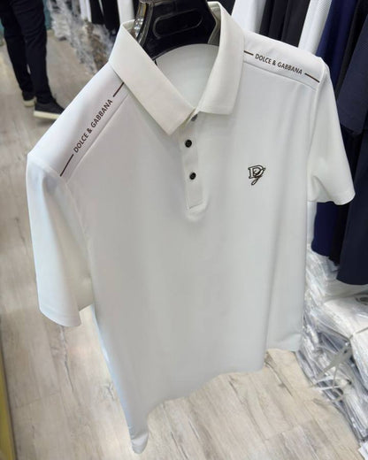 Dolce & Gabbana Lucca Piqué Polo