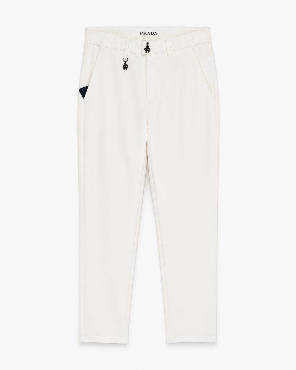 Prada Torino White Trouser