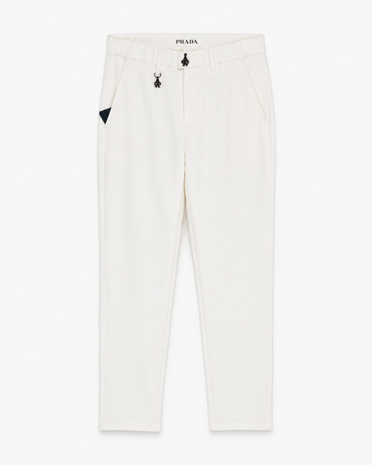 Prada Torino White Trouser