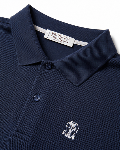 Brunello Cucinelli Piqué Polo