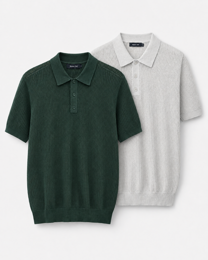 Massimo Dutti Positano Knit Polo