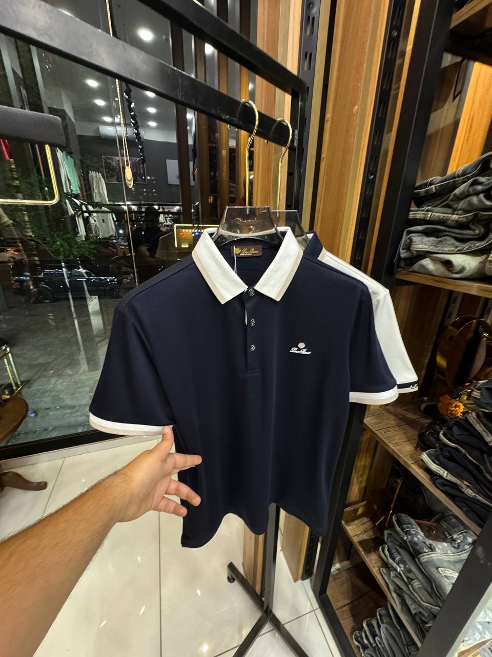 Loro Piana Fano Contrast Polo