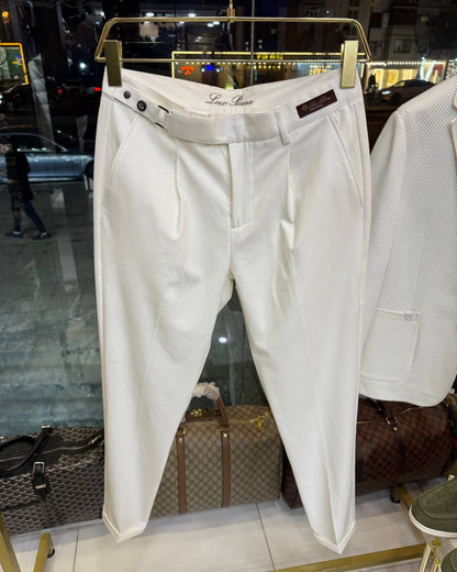 Loro Piana Taormina Pleated Trouser