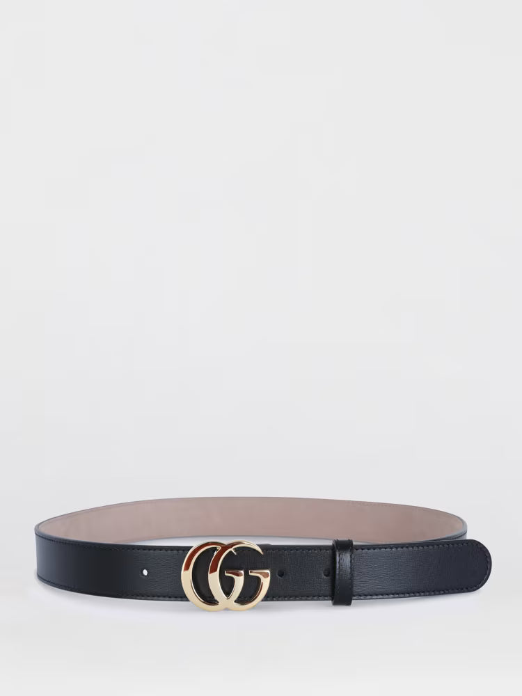 GG Marmont Leather Belt Gucci