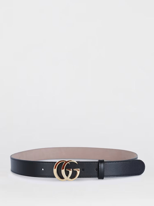 GG Marmont Leather Belt Gucci