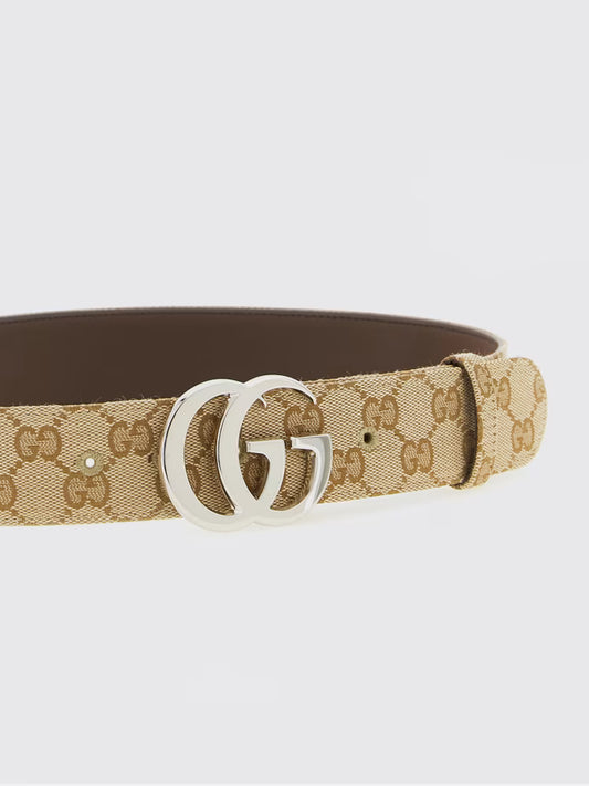 Gucci GG Supreme Cotton Blend Belt