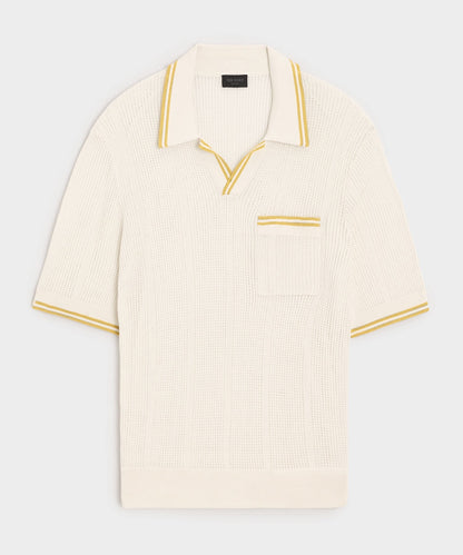 Harbor Montauk Sweater Polo — old money style, quiet luxury menswear
