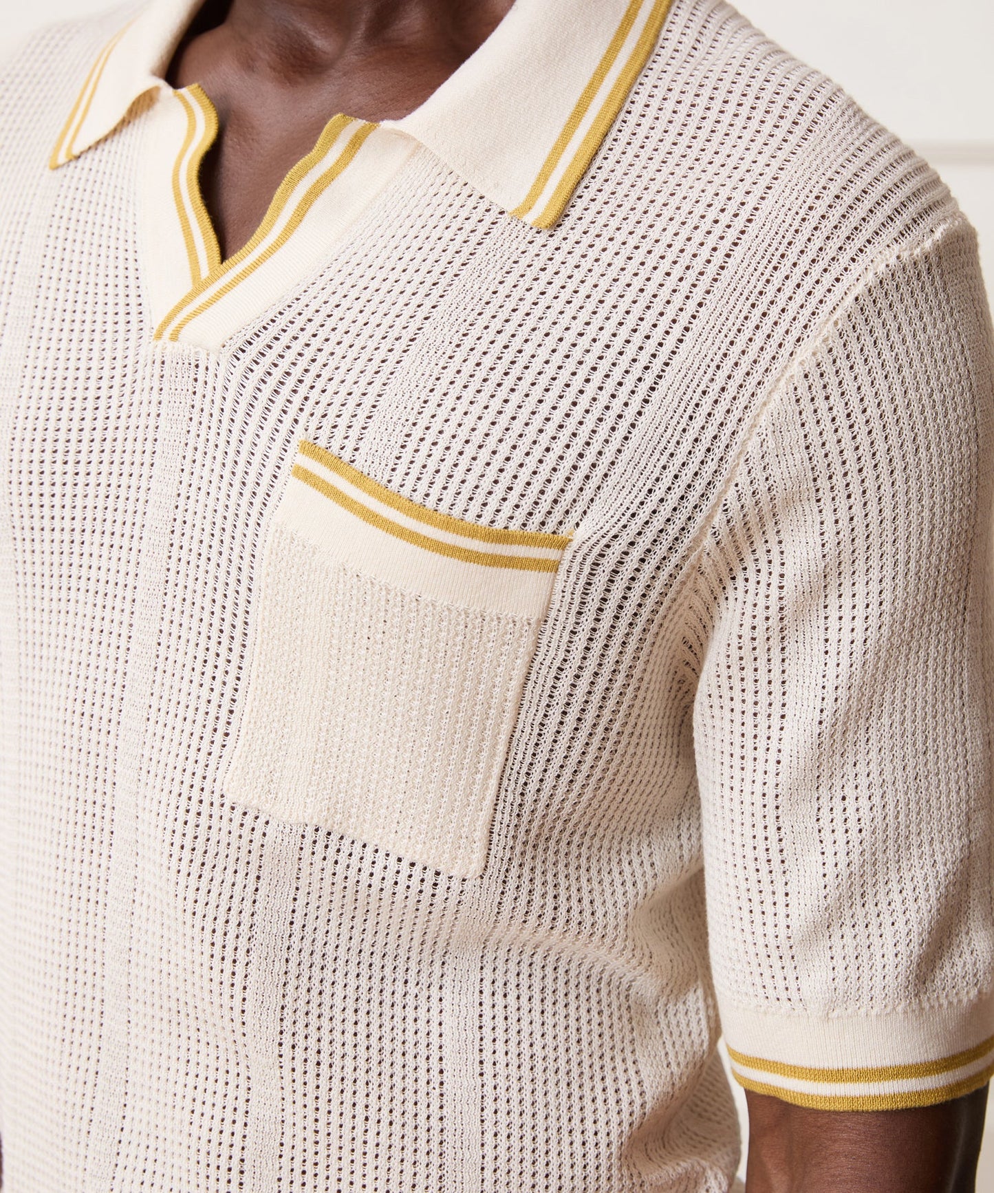 Harbor Montauk Sweater Polo — old money style, quiet luxury menswear