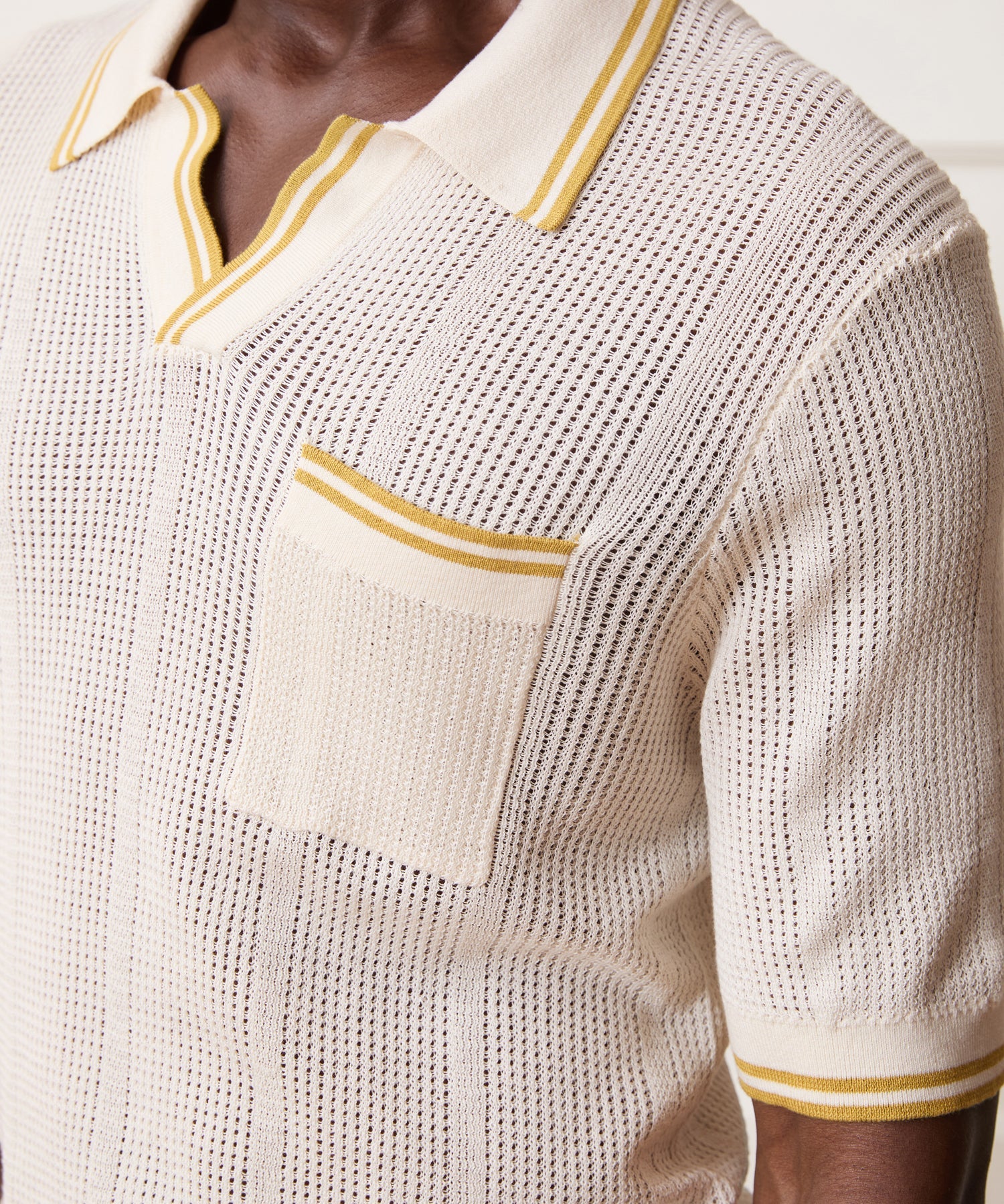 Harbor Montauk Sweater Polo — old money style, quiet luxury menswear