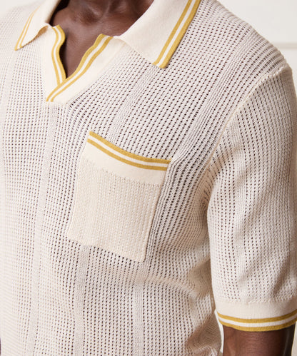 Harbor Montauk Sweater Polo — old money style, quiet luxury menswear