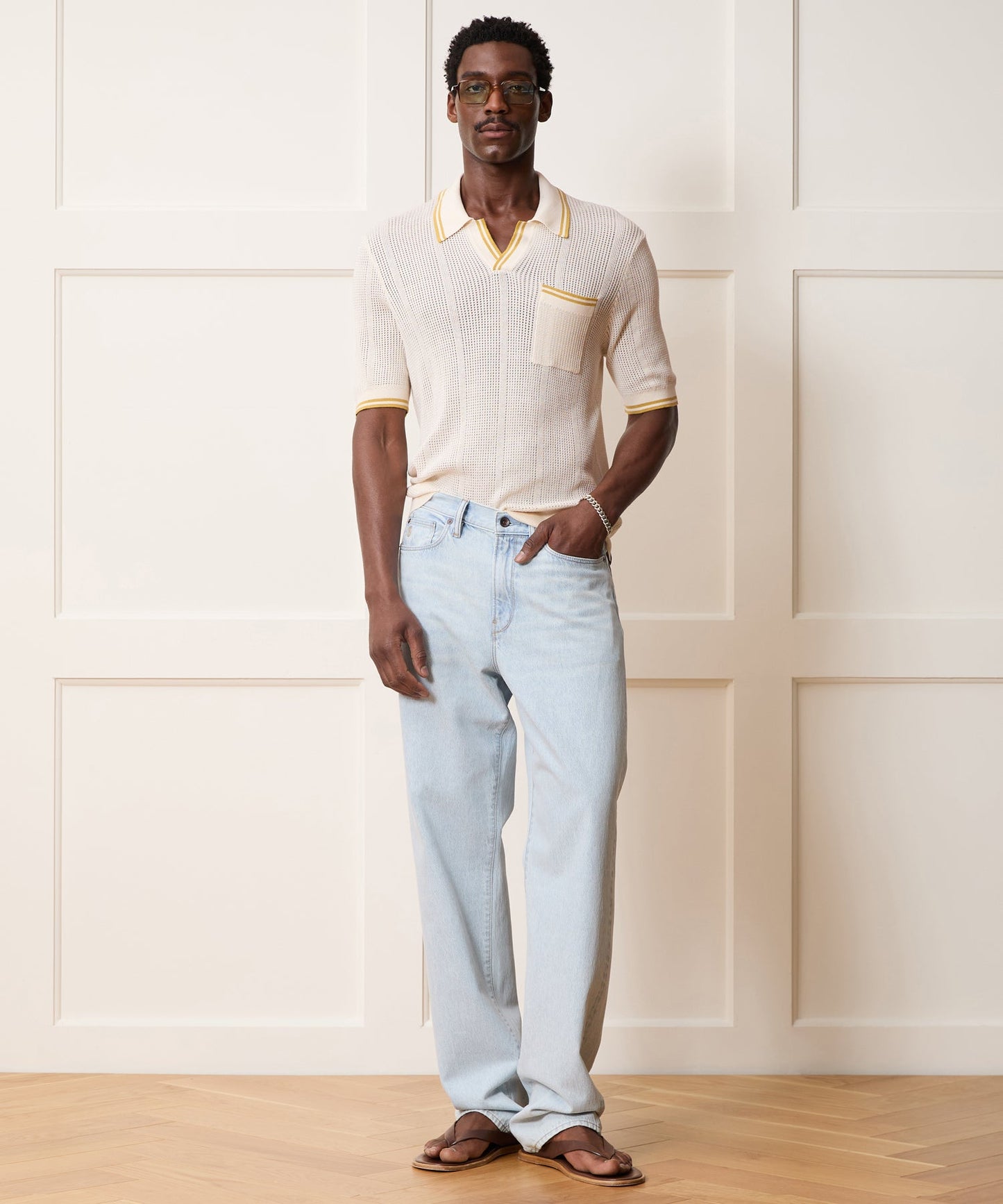 Harbor Montauk Sweater Polo — old money style, quiet luxury menswear