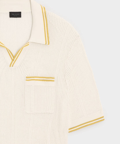 Harbor Montauk Sweater Polo — old money style, quiet luxury menswear