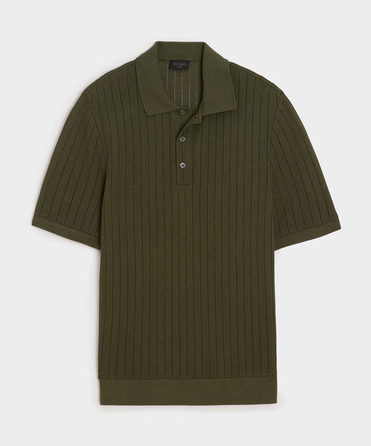 Hemingway Polo (earthbound) — old money style, quiet luxury menswear