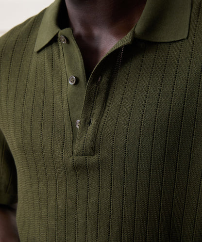 Hemingway Polo (earthbound) — old money style, quiet luxury menswear