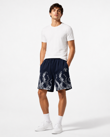 Louis Vuitton Navy Fade Track Short