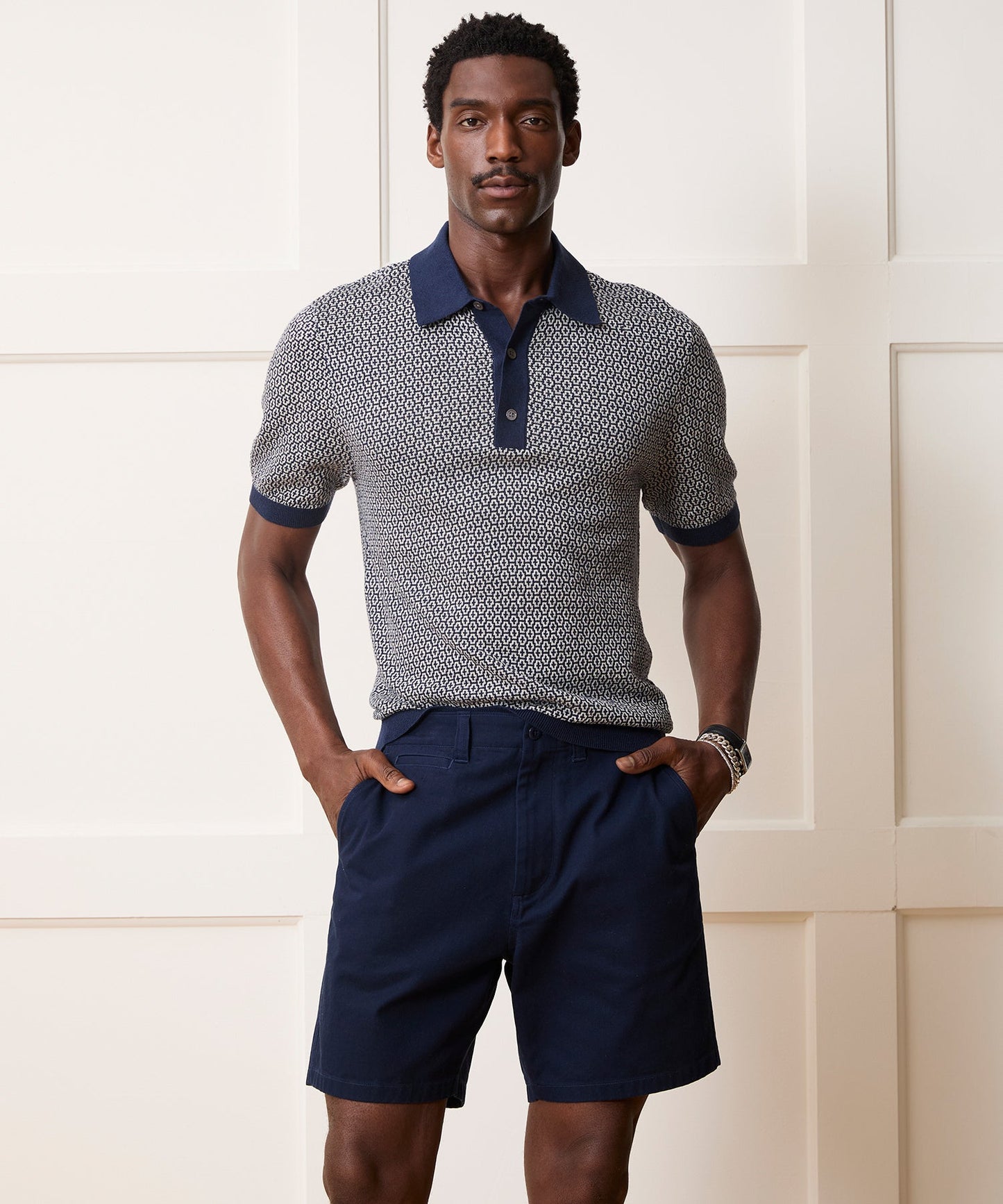 Joshua Sweater Polo — old money style, quiet luxury menswear