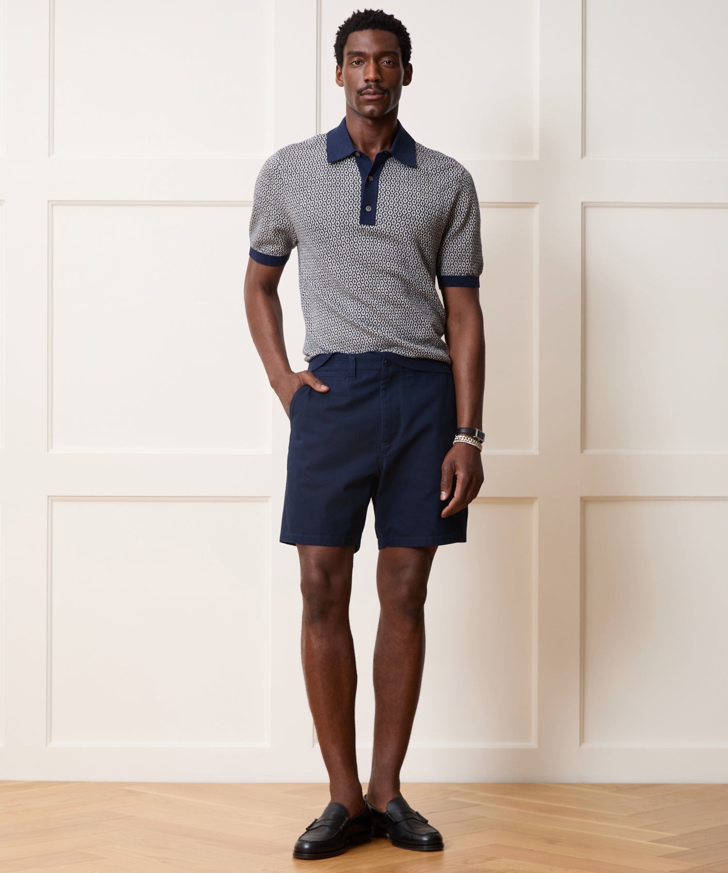 Joshua Sweater Polo — old money style, quiet luxury menswear