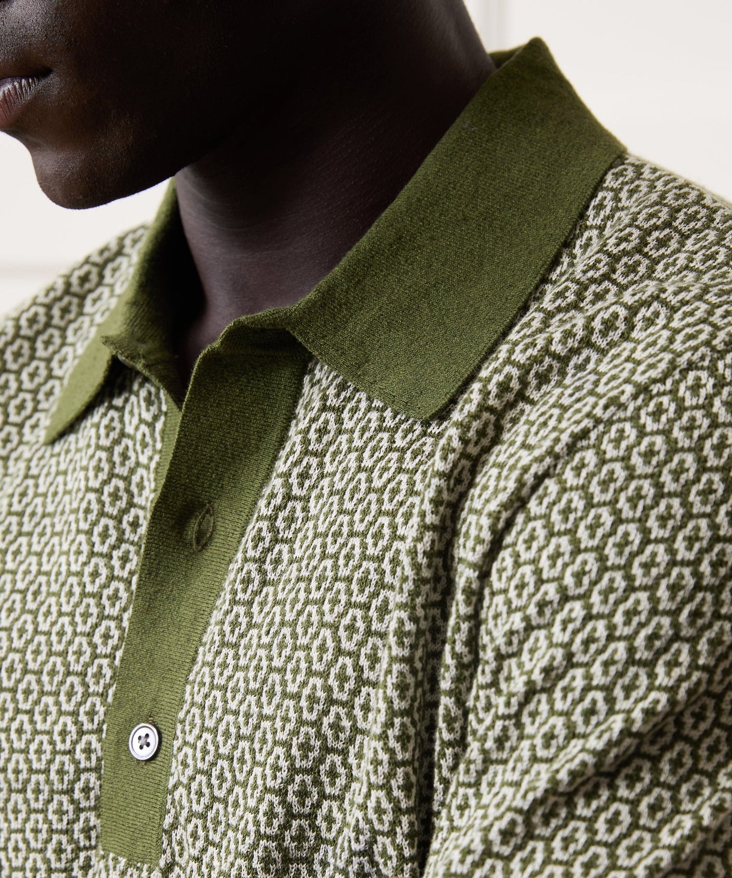 Joshua Sweater Polo (earthbound) — old money style, quiet luxury menswear