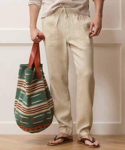Linen Beach Pant — old money style, quiet luxury menswear