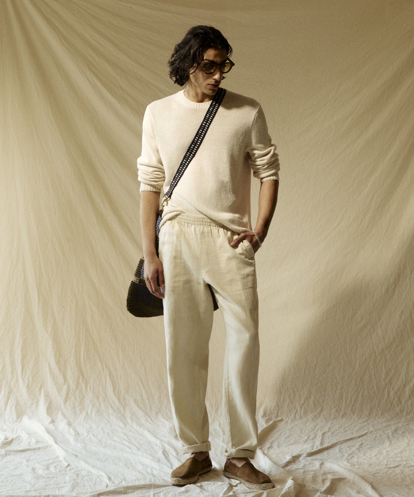 Linen Beach Pant — old money style, quiet luxury menswear