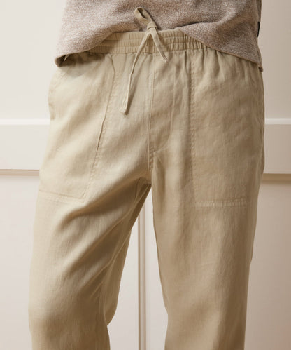 Linen Beach Pant — old money style, quiet luxury menswear