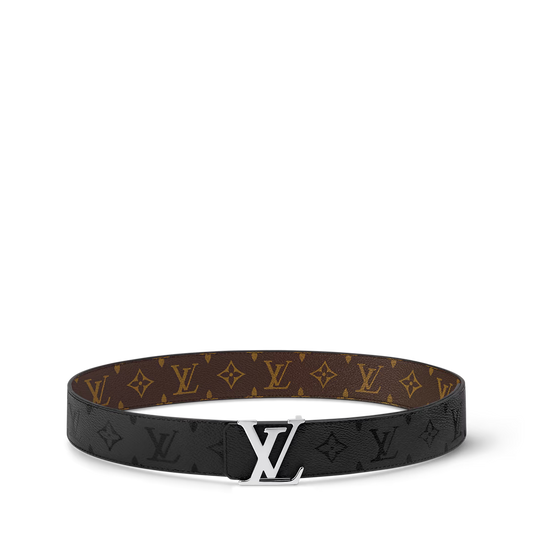 LV initiales Monogram Midnight 40mm Reversible Belt