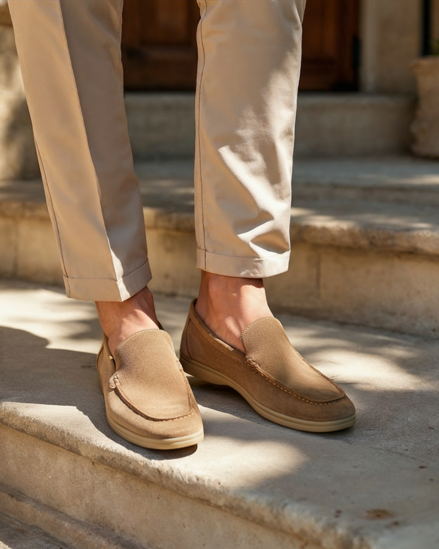 Old Money Premium Suede Loafers — old money style, quiet luxury menswear